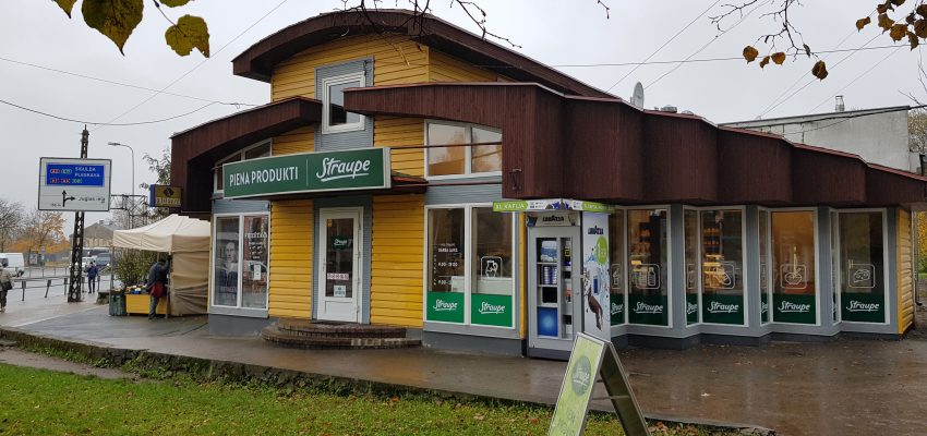 Durvis ir vēris Jauns Piena produktu veikals Juglā, Brīvības gatvē 430B