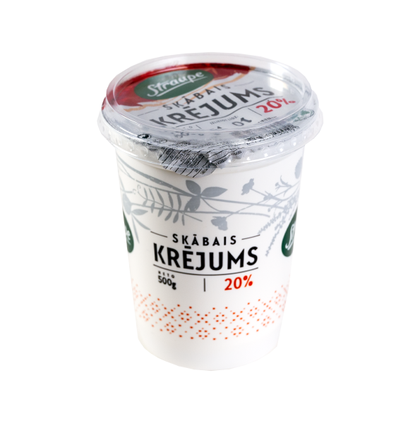 Skābais krējums 20%