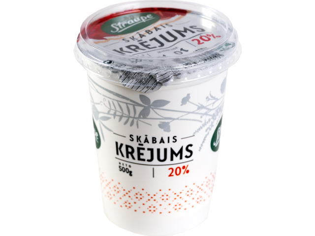 Skābais krējums 20%