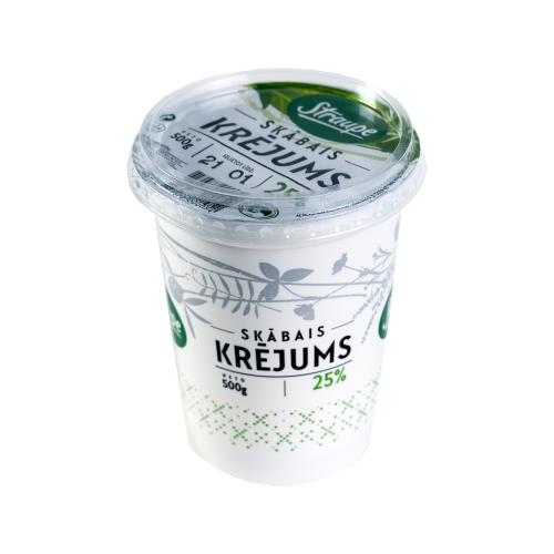 Skābais krējums 25%