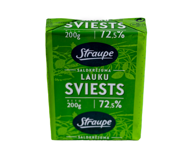 Saldkrējuma sviests “Lauku” 72,5%
