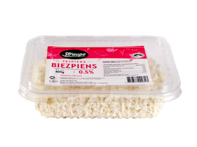 Vājpiena biezpiens 0,5 %