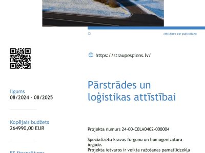 Pārstrādes procesa uzlabojumi